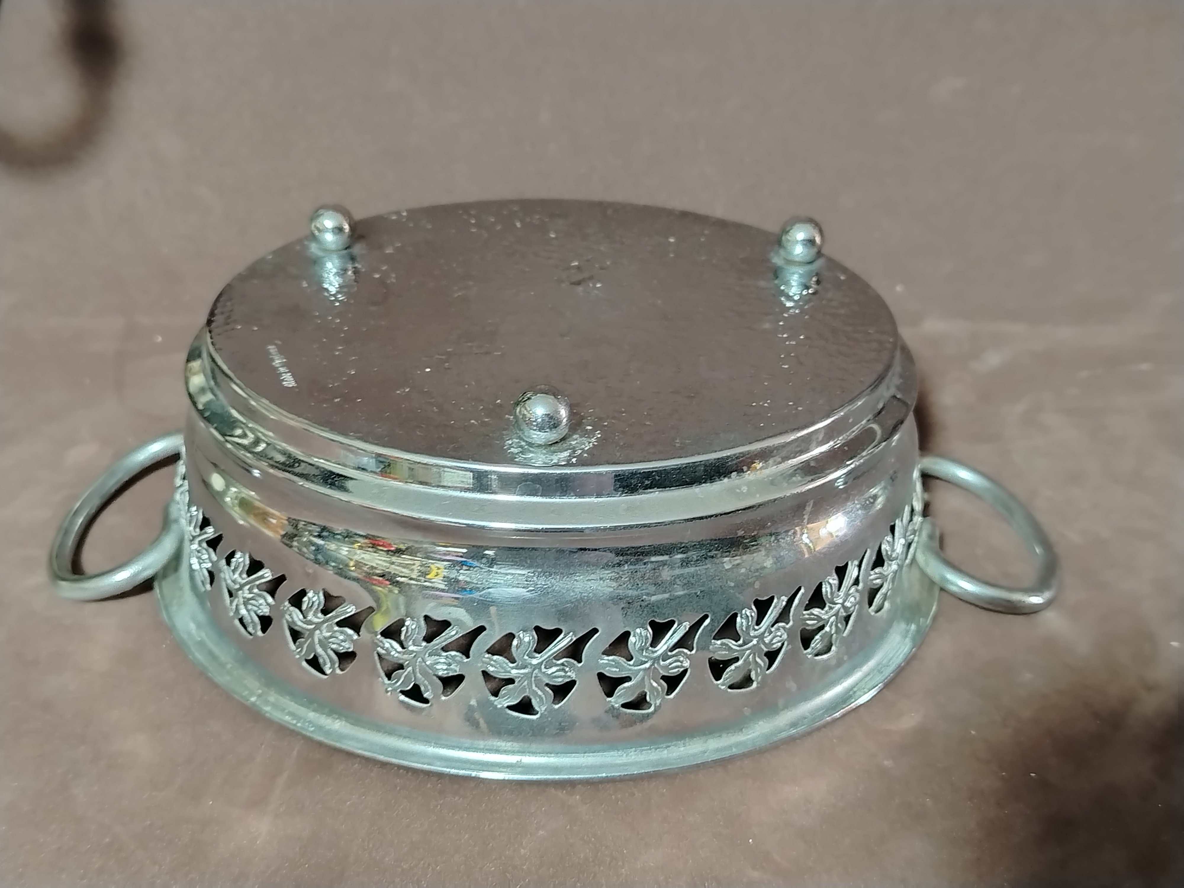 Panera de metal usada inglesa