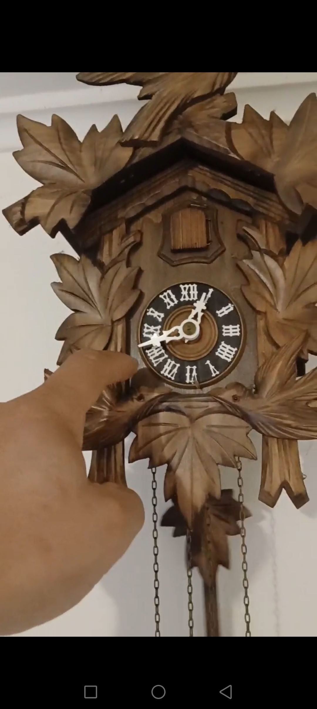 RELOJ CUCU DE MADERA ALEMAN