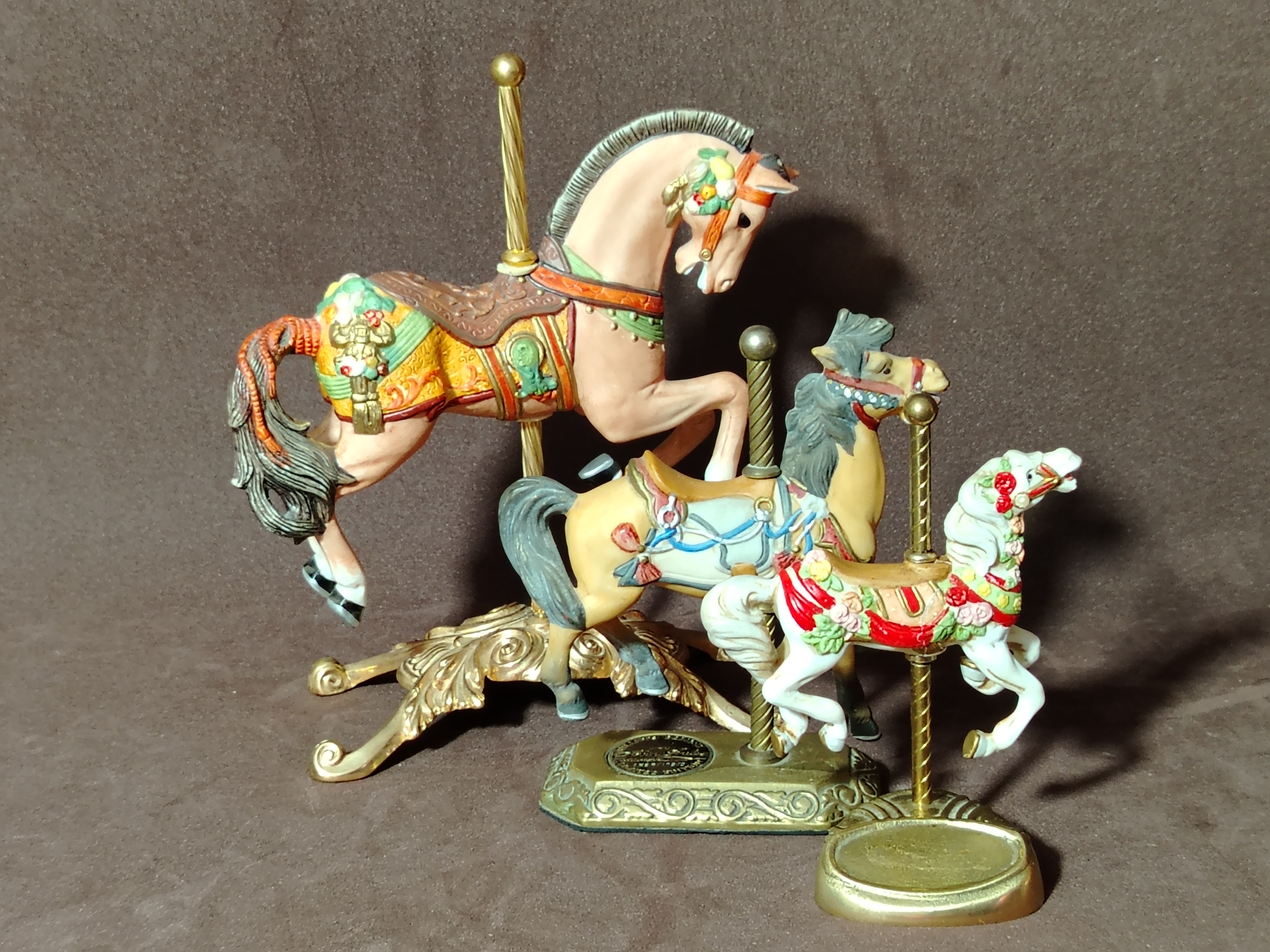 Juego de caballos del artista estadounidense 